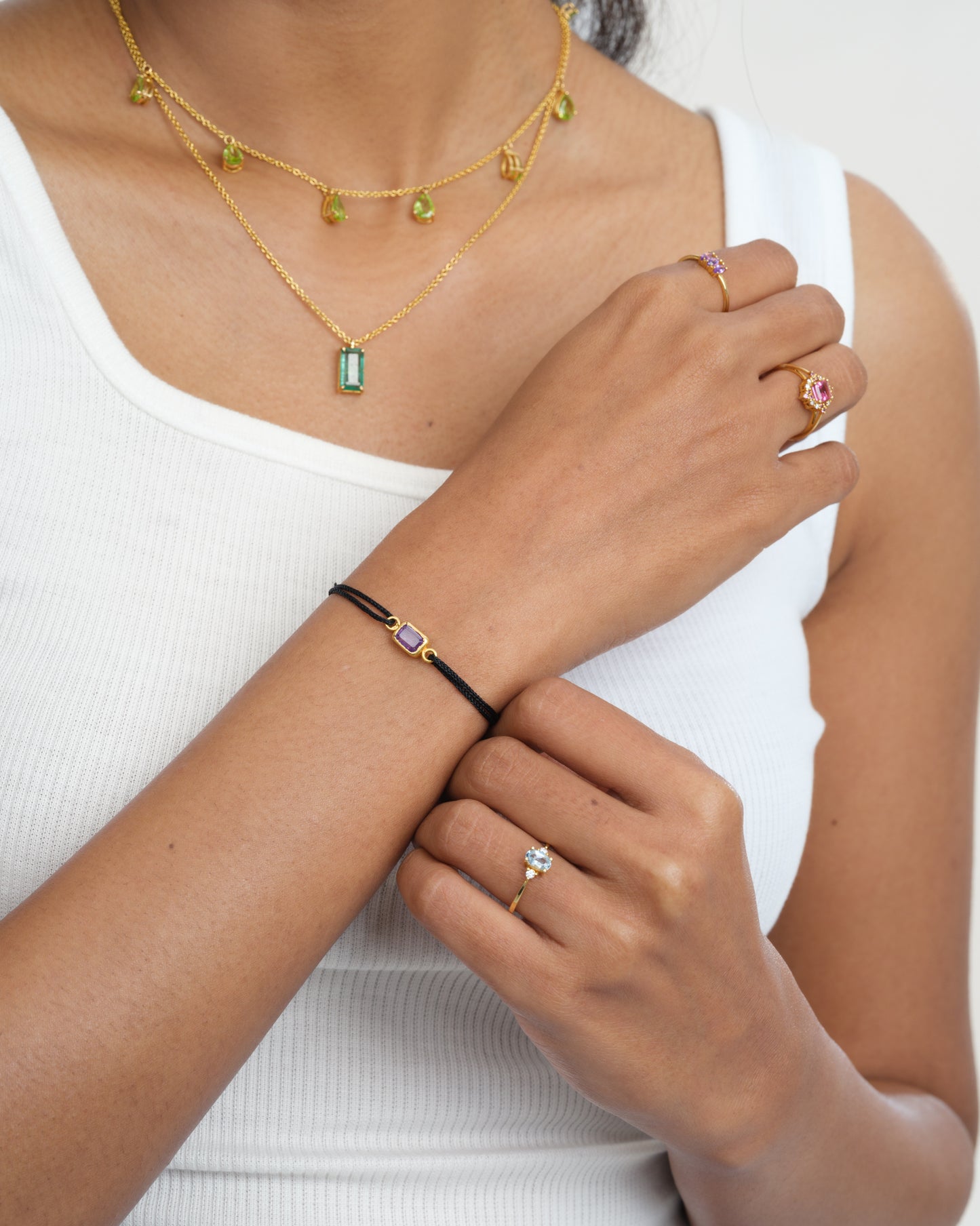 Lilac Nazar Bracelet