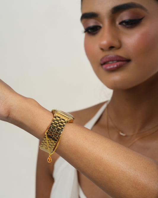 NOVEMBER CITRINE WATCH CHARM
