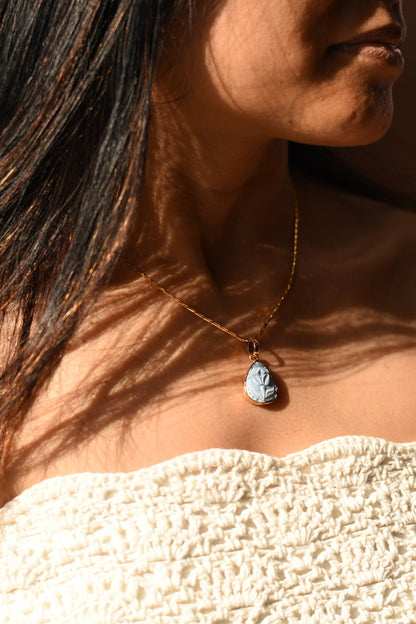 CARVED IN BLUE